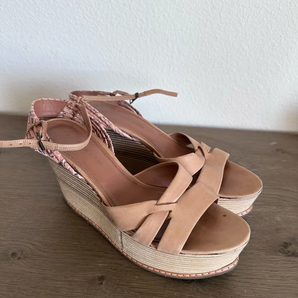 Derek Lam Ayami Wedge Espadrille Sandals EU 39 / US 8.5